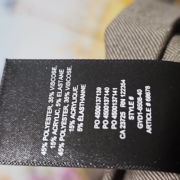 Babaton Casual‎ Crop High Waisted Pants Size 6 - Picture 5 of 6